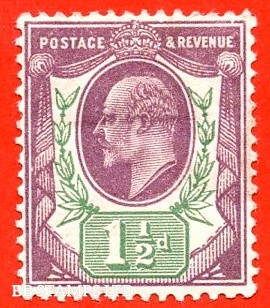 sg-289-m10-7-1d-slate-purple-green-f-a-fine-mounted-mint-exam-b93001