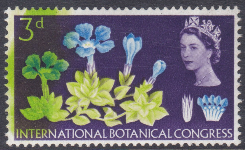 1964-sg655-botanical-congress-3d-green-ink-flaw-unmounted-mint