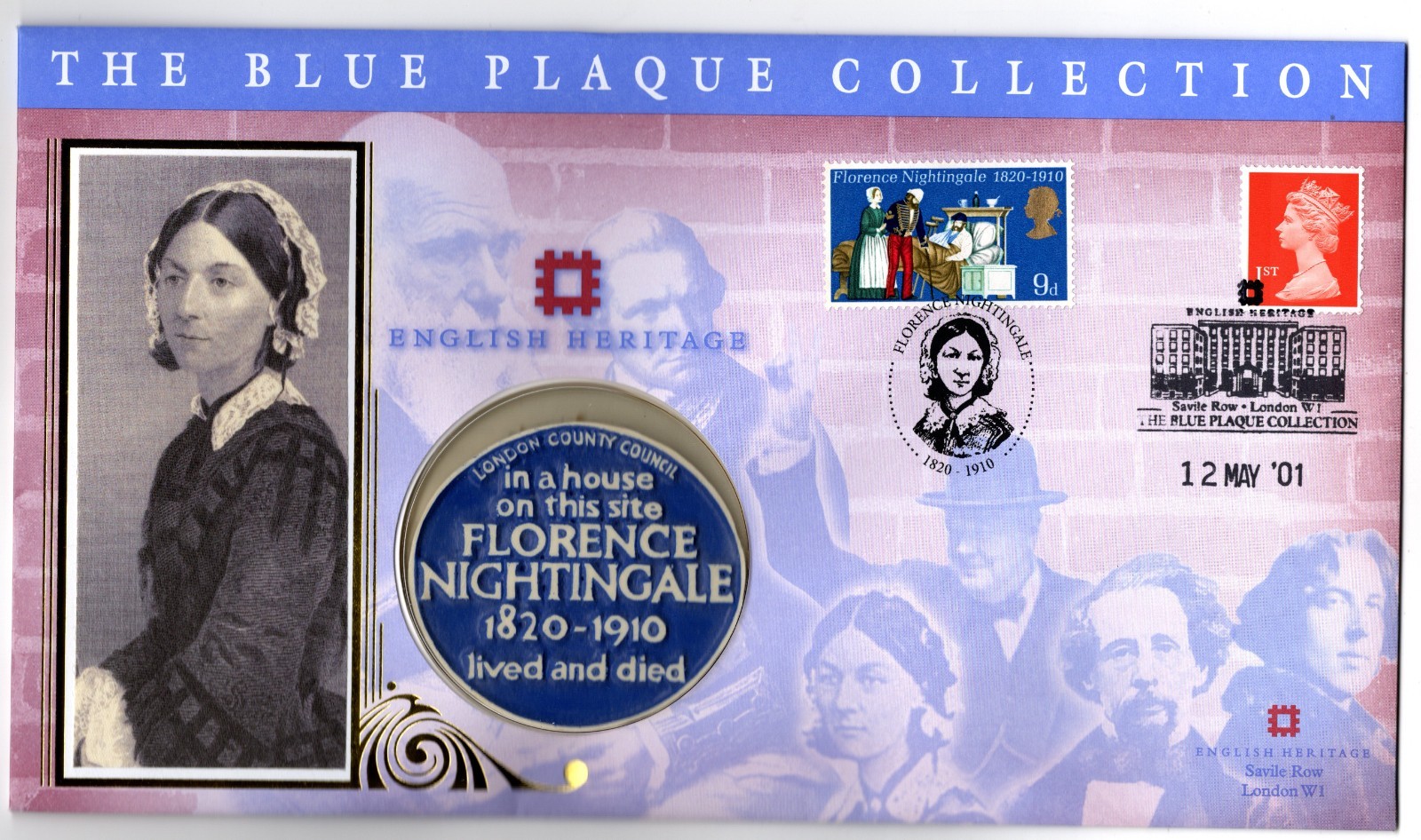 the-blue-plaque-collection-florence-nightingale-nurse-cover-limited-edition