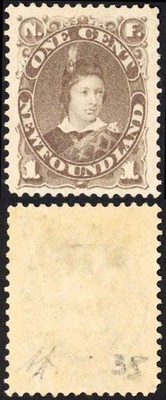 newfoundland-sg44-1c-dull-grey-brown-perf-12-m-m-cat-60-pounds