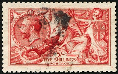 5-sg-409-bright-carmine-good-used-well-centred-sound-fab-colour