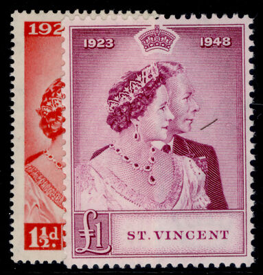 st-vincent-gvi-sg162-163-1949-royal-silver-wedding-set-nh-mint-cat-28
