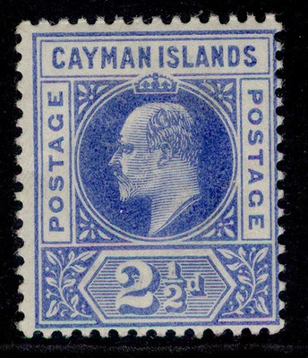cayman-islands-edvii-sg5-2d-bright-blue-m-mint-cat-13