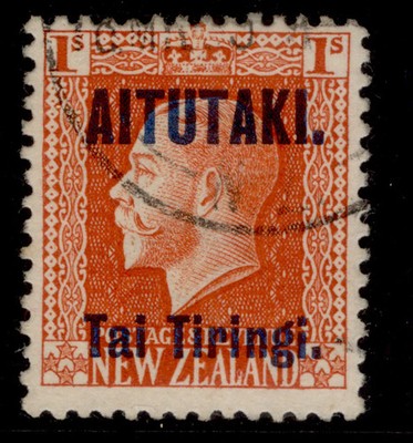 cook-islands-aitutaki-gv-sg14-1s-vermilion-fine-used-cat-100