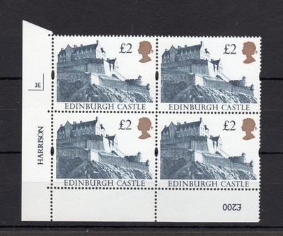 2-castles-unmounted-mint-plate-3e-block-cat-40