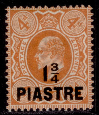 british-levant-edvii-sg23-1pi-on-4d-pale-orange-m-mint