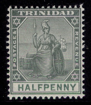 trinidad-edvii-sg133-d-grey-green-nh-mint-cat-10