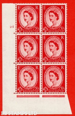 sg-544-s52-2d-carmine-red-an-unmounted-mint-cylinder-block-of-6-b88039