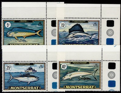 montserrat-qeii-sg231-234-1969-game-fish-set-nh-mint