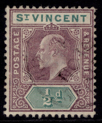 st-vincent-edvii-sg85-d-dull-purple-green-fine-used-ordinary