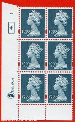 sg-y1801-2-00-dlr-an-unmounted-mint-cylinder-1-4-block-of-6-b87707