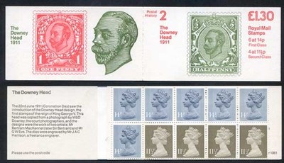 fl2a-one-pound-thirty-pence-the-downey-head-booklet-lm