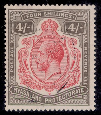 nyasaland-bca-qv-sg11-4s-grey-black-vermilion-used-cat-50