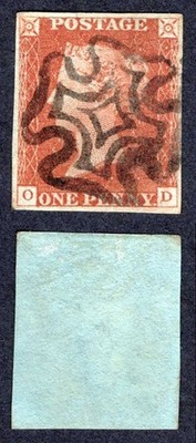 1841-penny-red-od-fine-four-margins