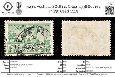 9239-australia-sg163-1s-green-1936-sc-161-mi136-used-c15