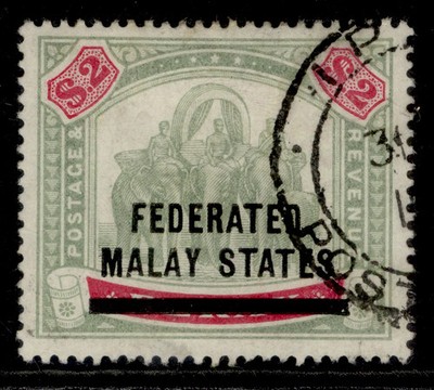 malaysia-federated-malay-qv-sg24-2-green-carmine-used