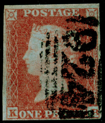 sg8-1d-red-brown-plate-147-fine-used-cat-40