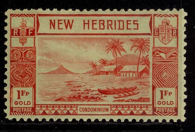 new-hebrides-gvi-sg60-1f-red-green-m-mint-cat-12