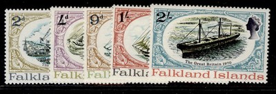 falkland-islands-qeii-sg258-262-1970-ss-great-britain-set-nh-mint