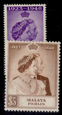 malaysia-perlis-gvi-sg1-2-1948-royal-silver-wedding-set-m-mint-cat-38