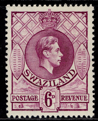 swaziland-gvi-sg34-6d-deep-magenta-m-mint-cat-26