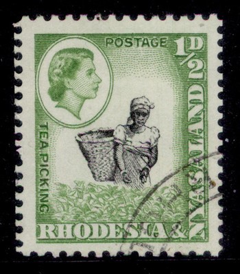 rhodesia-nyasaland-qeii-sg18a-d-black-light-emerald-fine-used