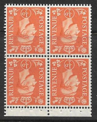 qb8b-perf-type-p-d-pale-orange-booklet-pane-unmounted-mint-mnh