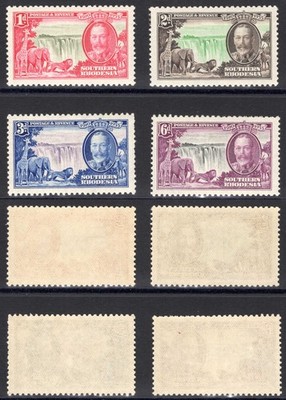southern-rhodesia-sg31-4-1935-silver-jubilee-set-u-m-cat-30-pounds