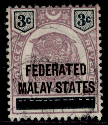 malaysia-federated-malay-edvii-sg3-3c-dull-purple-black-fine-used