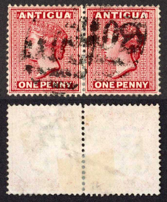 antigua-sg16-1d-lake-wmk-crown-cc-perf-14-pair-cat-22-pounds