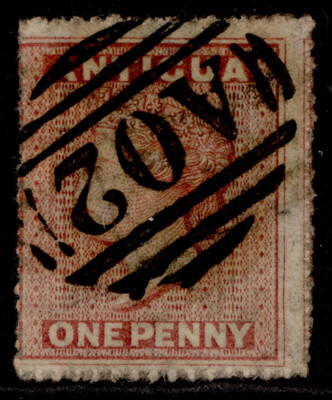 antigua-qv-sg6-1d-dull-rose-used-cat-55