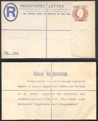 british-levant-kevii-40-paras-o-p-on-3d-brown-registered-letter-size-f