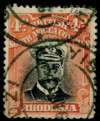 rhodesia-sg211-4d-black-orange-red-perf-14-fine-used-cat-45