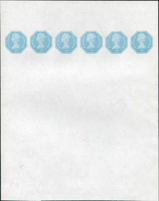 wsp152-qeii-1-2p-x-6-on-stamped-to-order-newspaper-wrapper-mint-approx-204x260mm