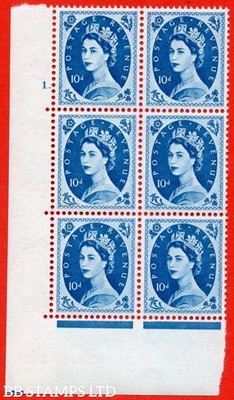 sg-583-s132-10d-prussian-blue-an-unmounted-mint-cylinder-block-of-6-b90394