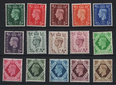 gb-1937-dark-colours-d-1s-set-of-15-um-sg462-475