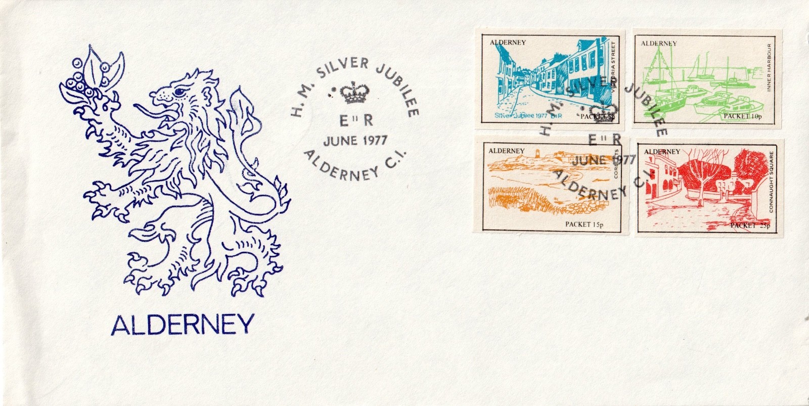 1977-alderney-packet-service-silver-jubilee-of-hm-queen-elizabeth-ii-fdc