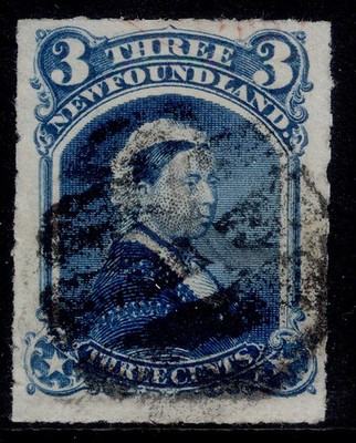 canada-newfoundland-qv-sg42-3c-blue-fine-used-cat-10