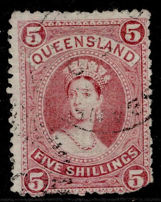 australia-queensland-qv-sg154-5s-rose-used-cat-28
