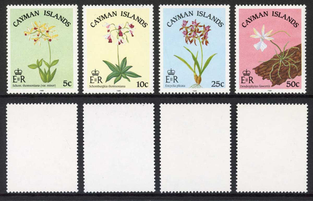 cayman-is-sg605-8-1985-orchids-set-of-4-u-m-cat-7-5-pounds