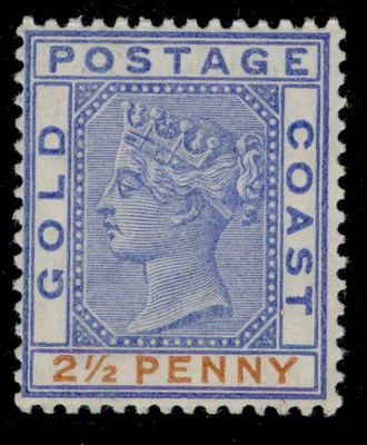 gold-coast-qv-sg14-2d-ultramarine-orange-m-mint-cat-16