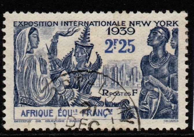 french-equatorial-africa-sg102-1939-2f25-new-york-world-s-fair-fine-used