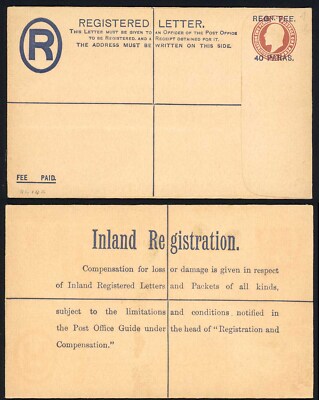 british-levant-kevii-40-paras-o-p-on-3d-brown-registered-letter-size-g
