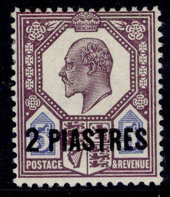 british-levant-edvii-sg14-2pi-on-5d-dull-purple-ultramarine-m-mint-cat-50