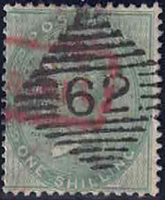 qv-sg72-1-green-with-superb-irish-diamond-part-red-foreign-box-cancel
