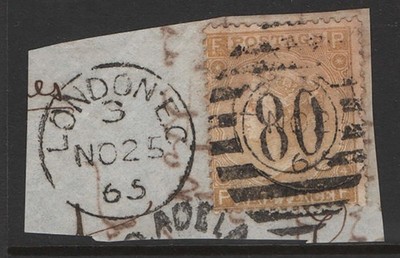 gb-1865-9d-straw-wmk-emblems-sg98-gu-on-piece-complete-london-80-1865
