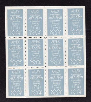 1934-air-post-exhibition-mint-sheetlet-of-12-perforated