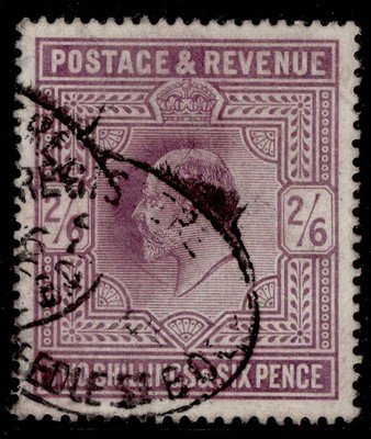 gb-edvii-sg262-spec-m49-3-2s-6d-slate-purple-c-fine-used-cat-190