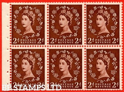 sg-518l-sb76-2d-red-brown-an-unmounted-mint-booklet-pane-of-6-perf-b64061