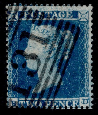 gb-qv-sg19-2d-dp-blue-plate-4-sc16-fine-used-cat-75-bd